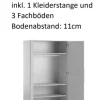 Babyzimmer 4-tlg. "Annabell" Kiefer creme & gebeizt