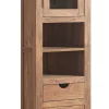 Badhochschrank 45x180cm 'Oxford' Sheesham massiv