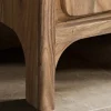 Badhochschrank 44x187cm 'Pure' Akazie massiv