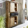 Badmidischrank 68x137cm 'Railroad' Mango & Eisen