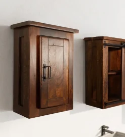 Badoberschrank 42x60cm 'Bayamo' Mango & Eisen