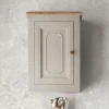 Badoberschrank 45x63cm 'Belfort' Mango schilfgrün & natur