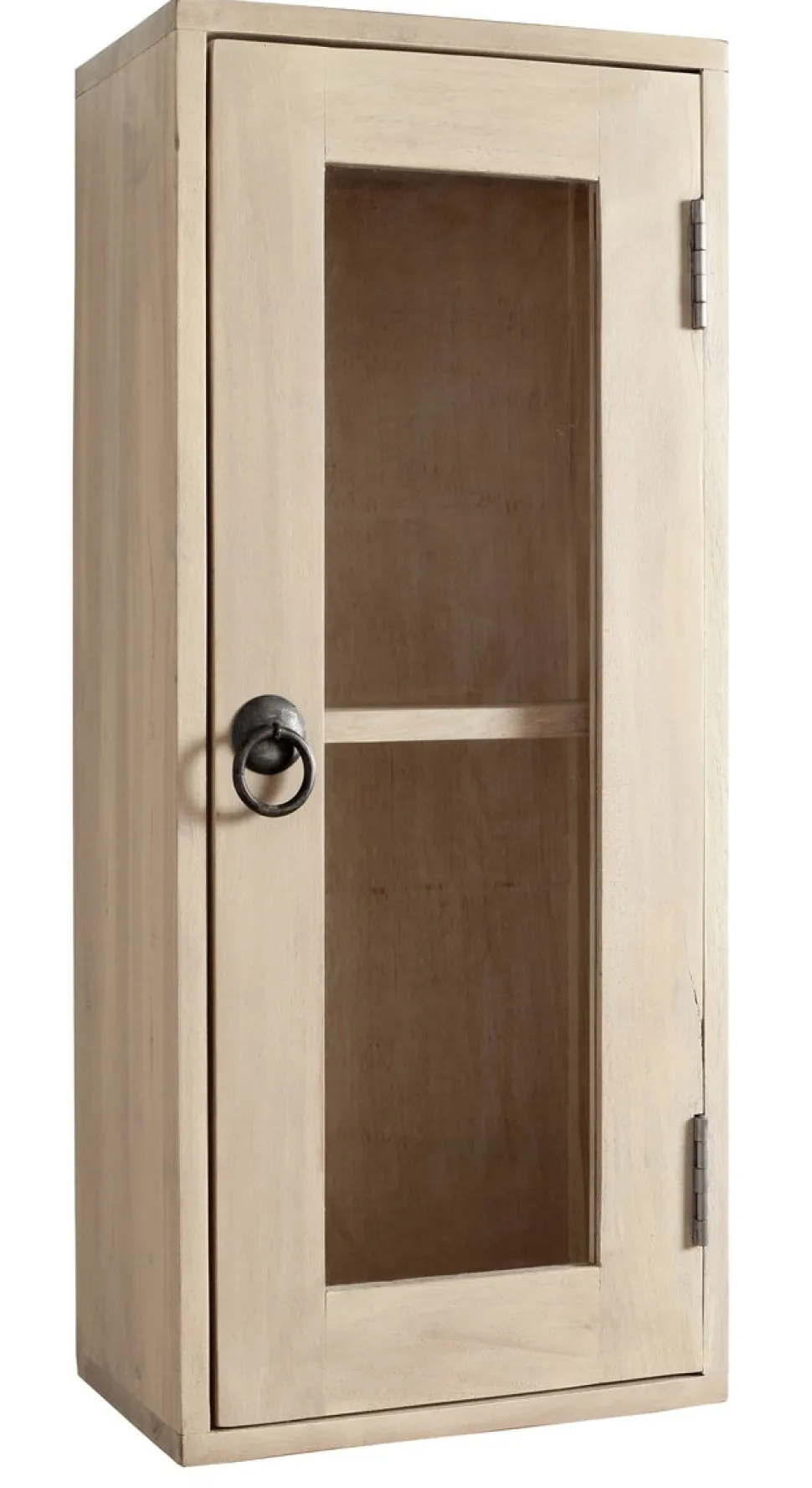 Badoberschrank 30x70cm 'Kjoto' Akazie massiv hell