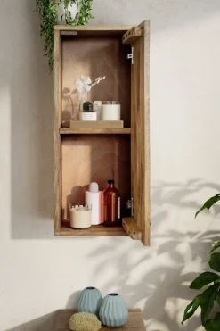 Badoberschrank 30x70cm 'Life' Mango massiv