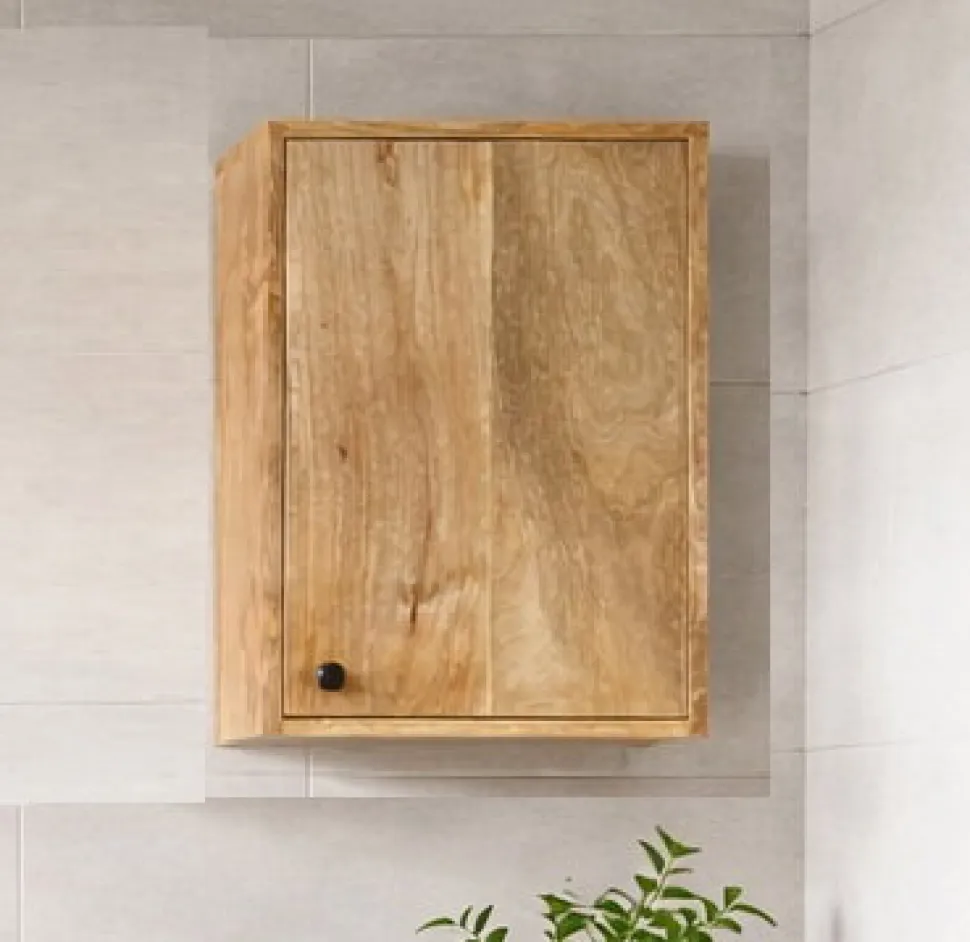 Badoberschrank 40x60cm 'Lyn' Mangoholz