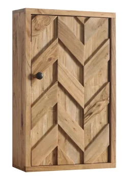 Badoberschrank 45x73cm 'Ontario' Akazie massiv