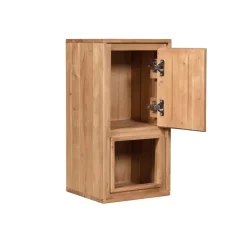 Badoberschrank 32x64cm 'Quadro' Akazie massiv