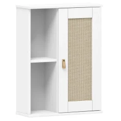 Badoberschrank 52x70cm 'Seattle' Kiefer massiv weiß