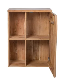 Badoberschrank 52x70cm 'Wing' Akazie honig massiv