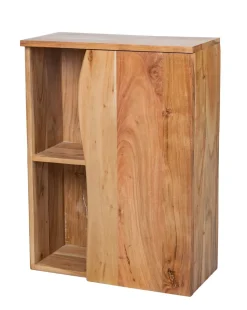 Badoberschrank 52x70cm 'Wing' Akazie honig massiv