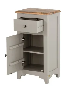 Badunterschrank 45x83cm 'Belfort' Mango schilfgrün & natur