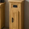 Badunterschrank 42x80cm 'Oakland' Eiche massiv geölt