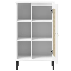 Badunterschrank 52x90cm 'Seattle' Kiefer massiv weiß
