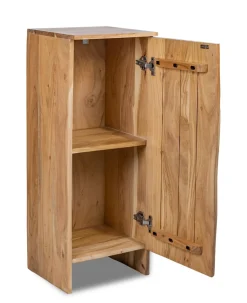 Badunterschrank 35x90cm 'Wing' Akazie honig massiv