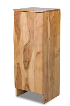 Badunterschrank 35x90cm 'Wing' Akazie honig massiv