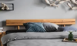 Balkenbett 'Lara' 180x200cm Kiefer gelaugt & geölt