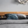 Balkenbett 'Lara' 160x200cm Kiefer gelaugt & geölt
