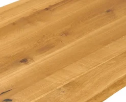 Baumtisch 160x90cm "Amber" Wildeiche massiv