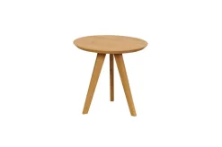 Beistelltisch "Bern" 50cm Wildeiche massiv geölt