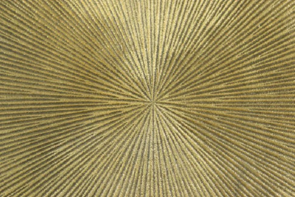 Beistelltische "Aaron" 2er-Set rund 50x50/40x40 Goldfarbig Aluminium/Eisen