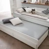Bettbank mit Zweitbett und Schubladen 90x200/190cm "Meggie" MDF weiß lackiert