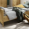 Bett 90x200cm "Maja" Kiefer massiv laugenfarbig