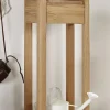 Blumensäule 30x90cm "Bayreuth" Kernbuche massiv