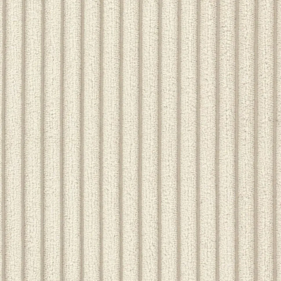 Boxspringbett inkl. Topper 'Olivia' verschiedene Größen Cordstoff creme 140 x 200 cm