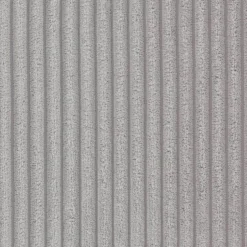 Boxspringbett inkl. Topper 'Olivia' verschiedene Größen Cordstoff grau 180 x 200 cm