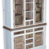 Buffet 140cm 'Nizza' Mango weiß natur