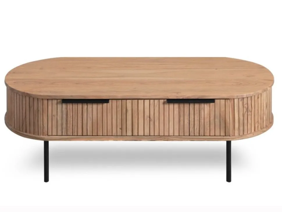 Couchtisch 118x60cm 'Atlantic' Akazie massiv