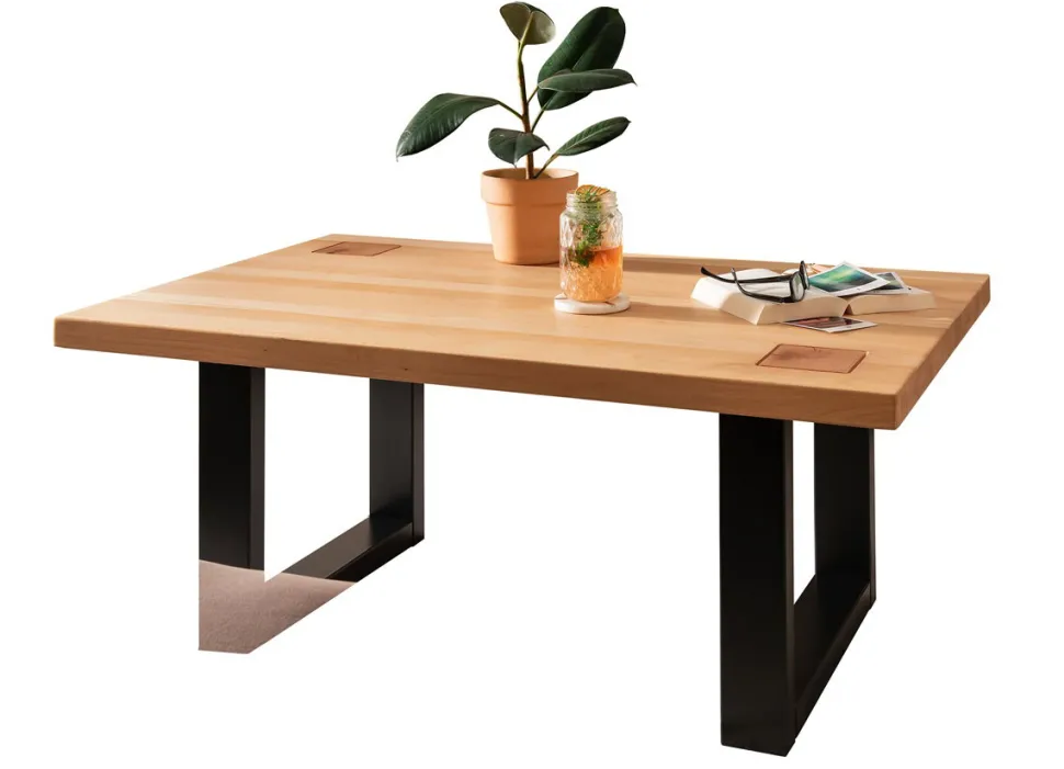 Couchtisch 110x70cm "Bergamo" Kernbuche geölt WZ-0159