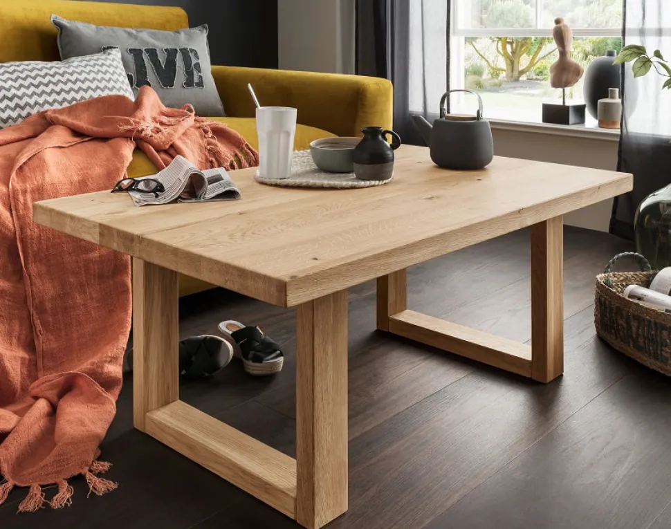 Couchtisch 110x70cm "Dover" Wildeiche geölt WZ-0169