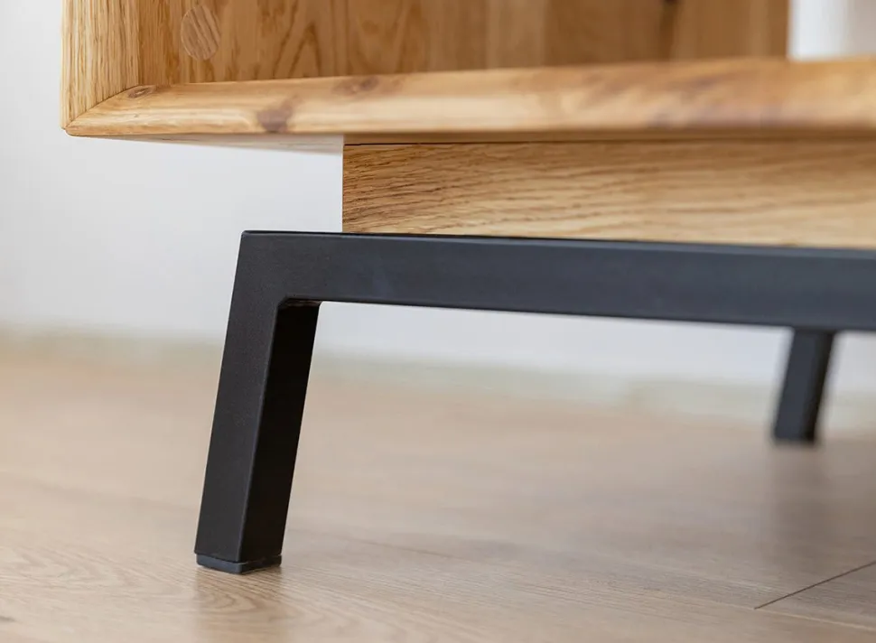 Couchtisch 101x60cm 'Jannik' Wildeiche massiv