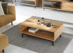 Couchtisch 101x60cm 'Jannik' Wildeiche massiv