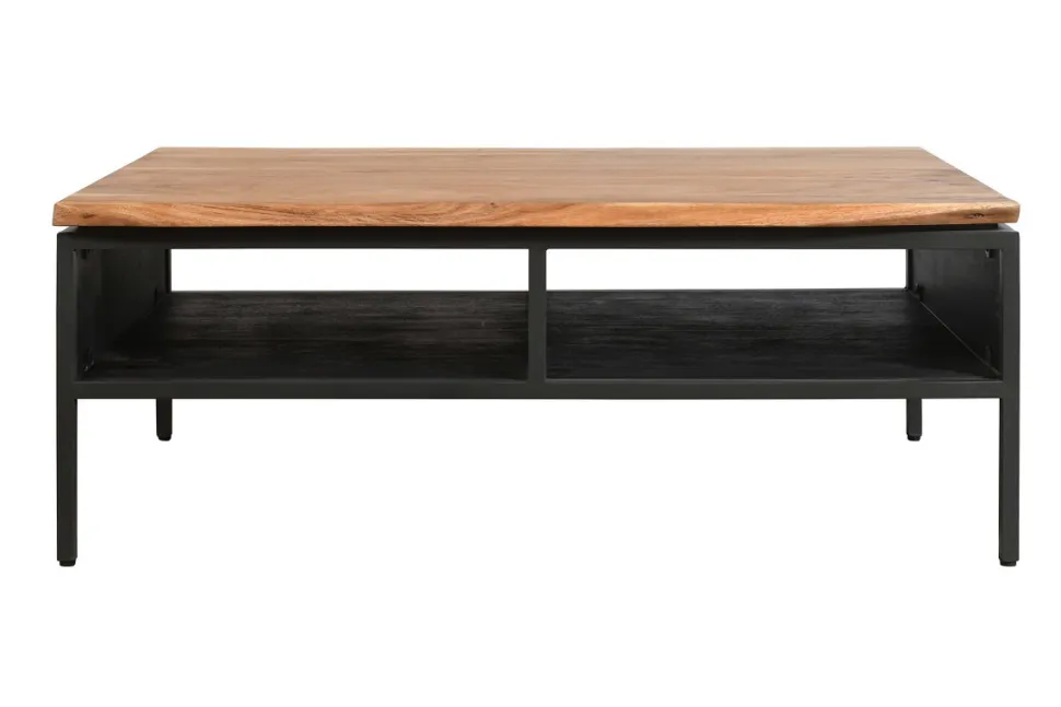 Couchtisch 111x70cm "Kuba" Akazie mit Baumkante