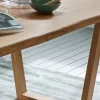 Couchtisch 110x75cm 'Robin II' Wildeiche & Metall schwarz