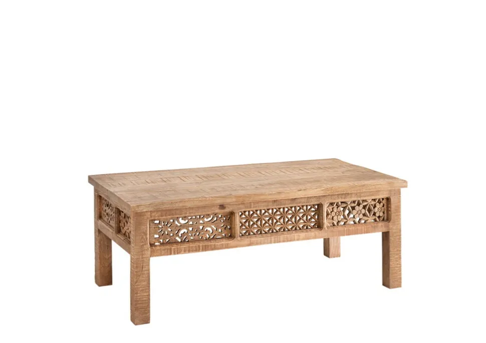 Couchtisch 120x60cm 'Shania' Mangoholz massiv