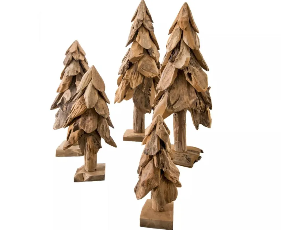 Deko-Baum 40cm "Tanne I" Teak