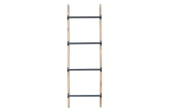 Dekoleiter 152cm "Troja" Massivholz & Metall