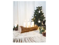 Dekoschale Holzstamm 30cm "Wood" Holznatur