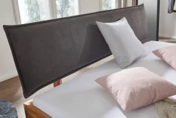 Doppelbett 'Amelie' 180x200cm Wildeiche massiv