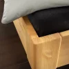 Doppelbett 'Carina' 180x200cm Kiefer gebeizt & geölt