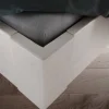 Doppelbett 'Carina' 160x200cm Kiefer weiß lasiert