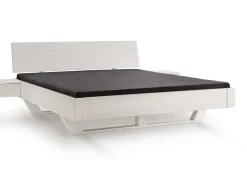 Doppelbett 'Carina' 200x200cm Kiefer weiß lasiert