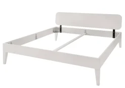 Doppelbett 'Grace III' 160x200cm Wildeiche geölt