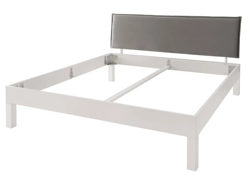 Doppelbett 'Grace IV' 180x200cm Wildeiche geölt