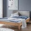 Doppelbett 'Grace V' 160x200cm Wildeiche geölt