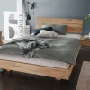 Doppelbett 'Laura' 160x200cm Kernbuche geölt