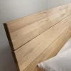 Doppelbett 'Mona II' 180x200cm Wildeiche geölt